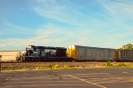 NS SD40-2 Locomotive in the yard